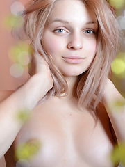 Teen waiting for caress