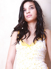 Extra cute dark haired girl